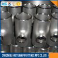 Stainless steel tee ss316 pipe fittings